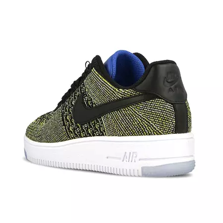 Wmns Air Force 1 Flyknit Low "Warriors" (002/black/team red/clear jade)