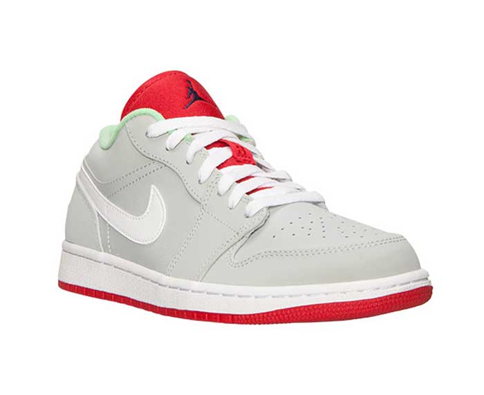 Jordan gris con rojo cheap