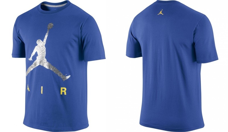 camiseta jordan azul