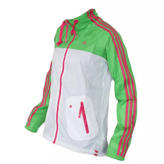 Chaqueta Adidas Reload Windbreaker Q2 (blanco/verde)