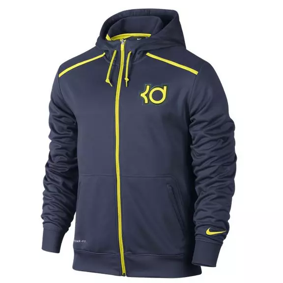 KD Sudadera Capucha Hero FZ Hoody (413/navy/amarillo)