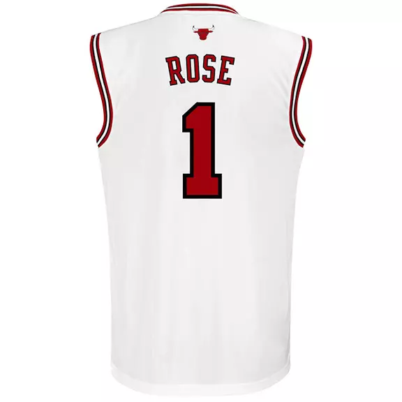 Adidas Jersey Replica Rose Bulls (branco/vermelho)