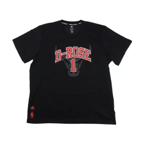 Adidas Camiseta Menino NBA Nick Name D-Rose Bulls Nº 1 (negro)