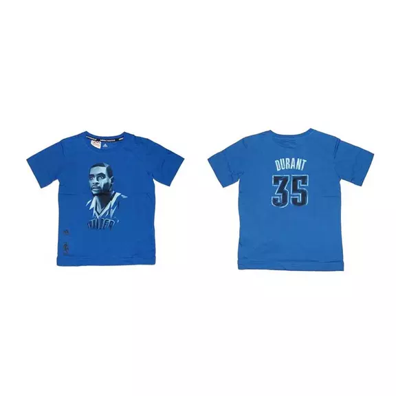 Adidas Camiseta NBA Kevin Duran Graphic Player Menino (azul)