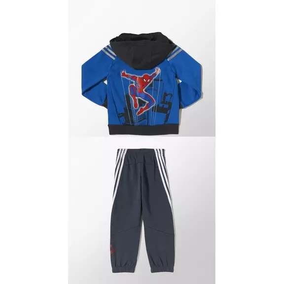Adidas Chándal Capucha Menino Marvel Spider-Man FZ (azul/gris/rojo)