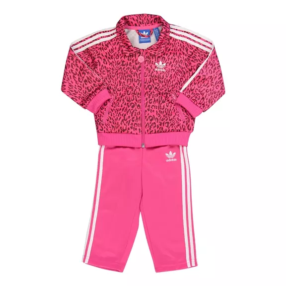 Adidas Original Chándal Bebê Firebird Cheetah (rosa)