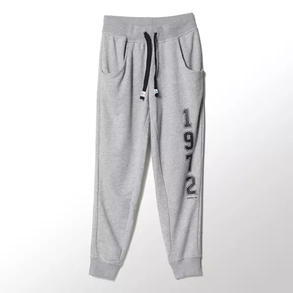 Adidas Originals Pantalón Mulheres Logo Essentials Baggy (gris)