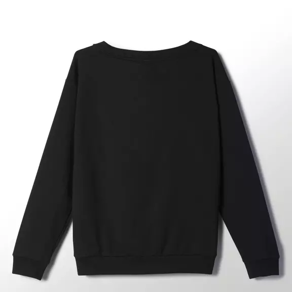 Adidas Originals Light Logo Sweater Mulheres (negro/blanco)