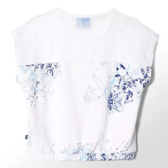 Adidas Originals Camiseta Mujer London Logo (negro/azul)