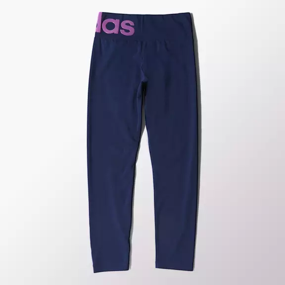 Adidas Mallas Niña Wardrobe Cotton Tight (marino/violeta)