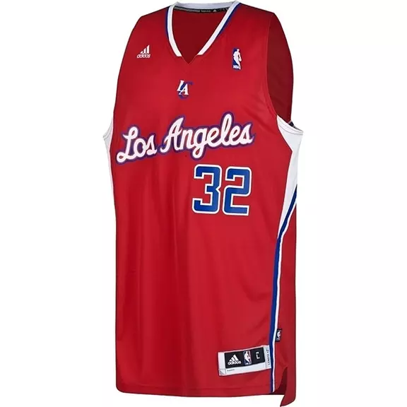 Adidas Jersey Bordado NBA Griffin Clippers (vermelho/branco)