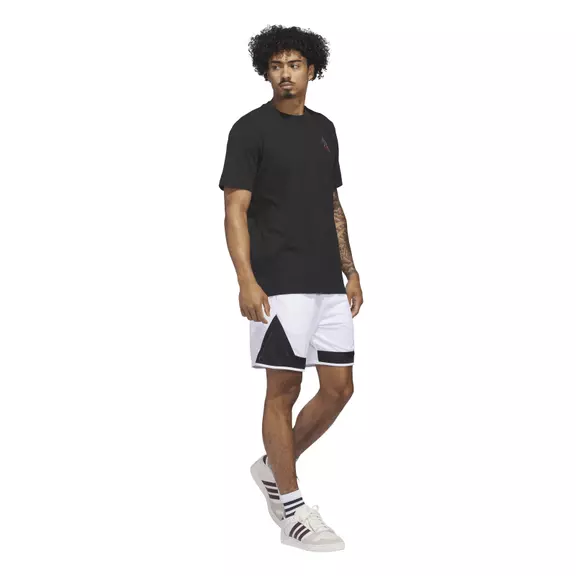 Adidas Basketball Hoops for All Graphic Tee "Black"