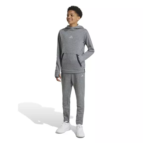 Adidas Kids Fleece Joggers "Black Melange"