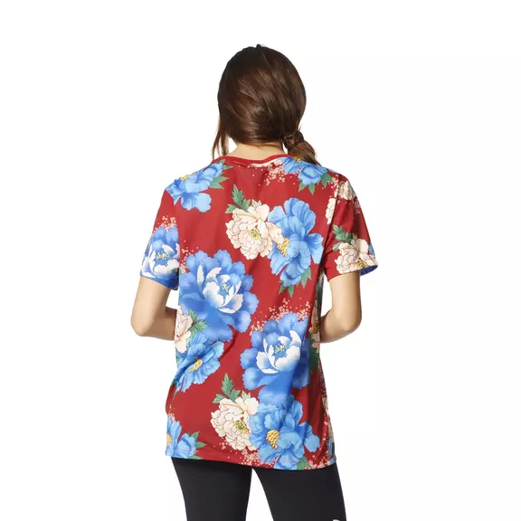 Adidas Originals Boyfriend AOP Logo Trefoil Tee "Chita Oriental" (multicolor)