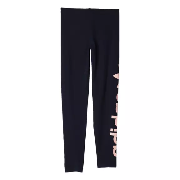 Adidas Originals Leggings Trefoil Linear Logo J (Legend Ink/Haze Coral)
