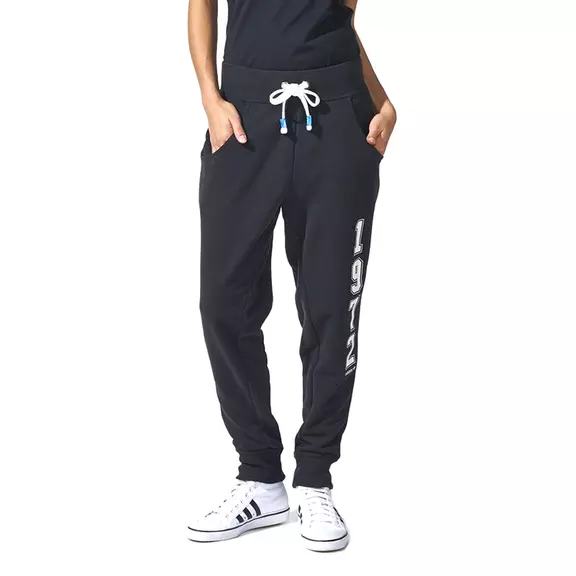 Adidas Originals Pantalón Mulheres Logo Essentials Baggy (negro/blanco)