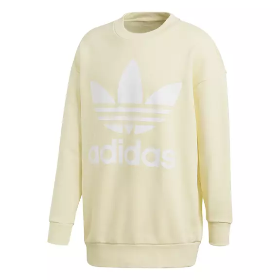 Adidas Originals Trefoil Oversized Crew (Mist Sun/White)