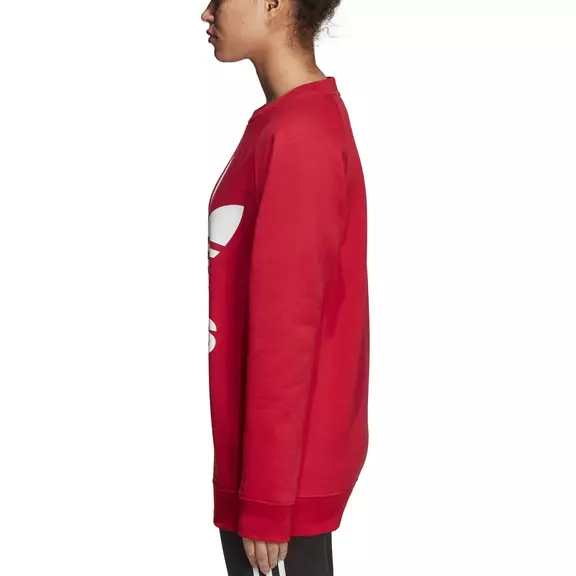 Adidas Originals Trefoil Oversized Crew Women´s (Real Red)