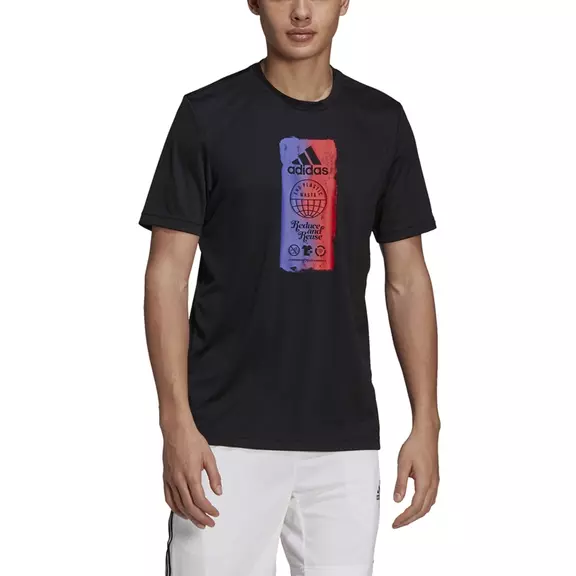Adidas Primeblue For The Oceans Icons Graphic Tee