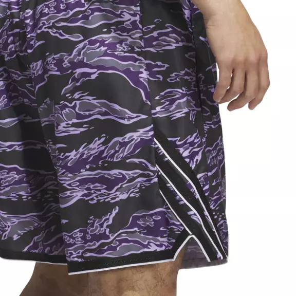 Adidas Short Basket  Crazy Lite AOP "Aurora Purple-black"