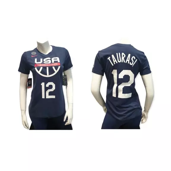 Camiseta Nike USA Team Basketball Women´s Dri-FIT # 12 TAURASI #