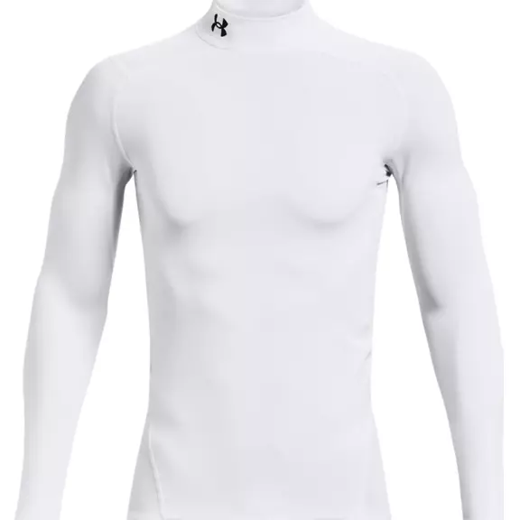UA ColdGear® Armour Compression "White" T-Shirt