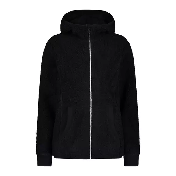 Campagnolo Women's HighLoft Hooded Fleece (Black)