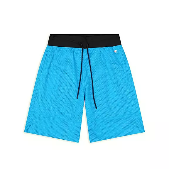 Champion Basketball Legacy Spray Neon Mesh Short "Blue Cyan Flour"
