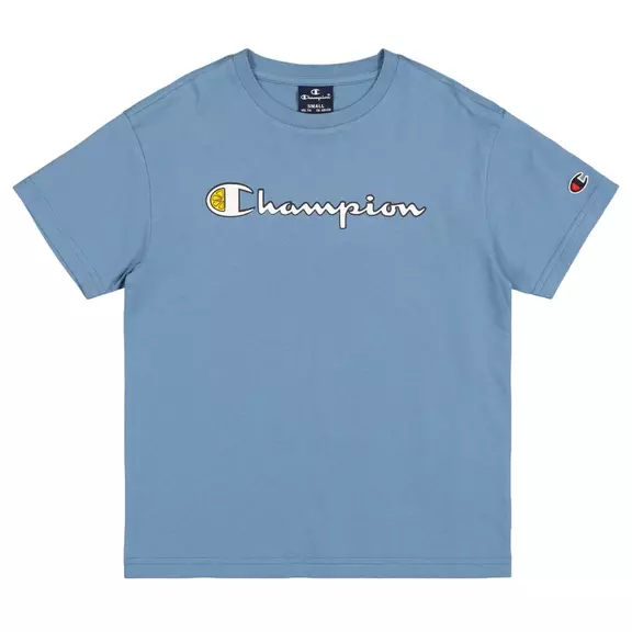 Champion Kids Crewneck T-shirt "Teal Blue"