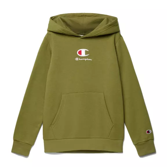 Champion Kids Rochester Hooded Sweatshirt "Olive Green"