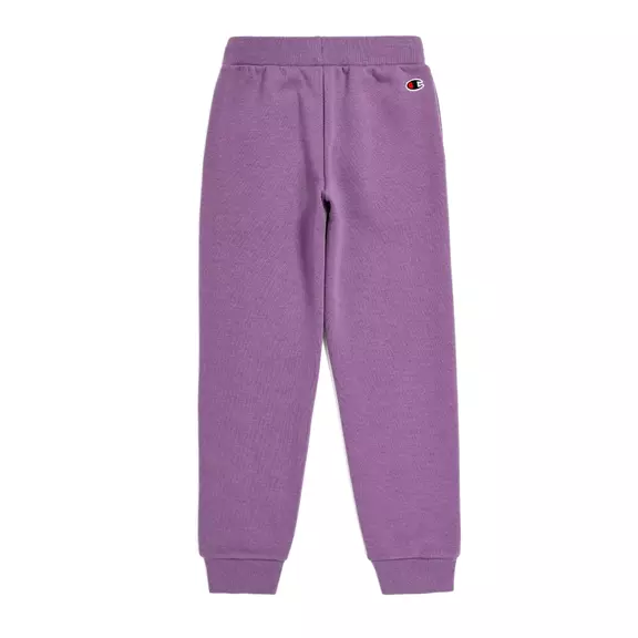 Champion Kids Legacy Big Logo Embroidered Side Cuff Pants "Lilac"