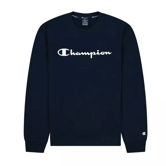 Champion Legacy Big Script Logo Crewneck Sweatshirt "Navy"