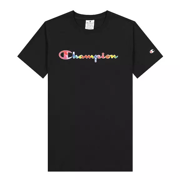 Champion Legacy Wm´s Script Colors Logo T-shirt "Black"