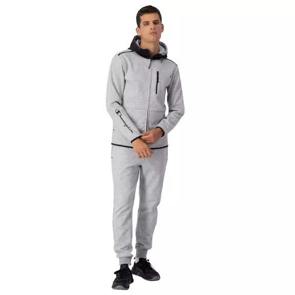 Champion Legacy X Pro Contrast Details Hoodie "Light Grey"