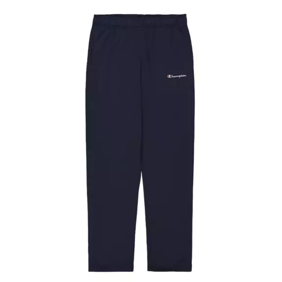 Champion Logo Straight Leg Fleece Joggers "Dark Blue"