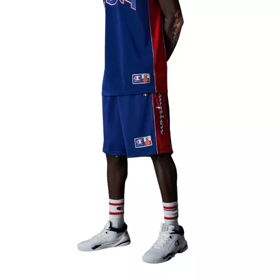 Champion Sport Lifestyle Basketball USA Logo Mesh Shorts "Nautical Blue"