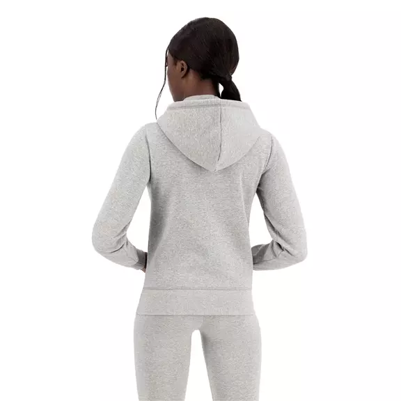 Champion Wn´s Legacy Small Script Logo Print Zip-Up Hoodie "Gray"