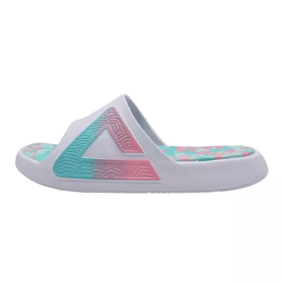 Peak Taichi Slippers "White Turquoise"