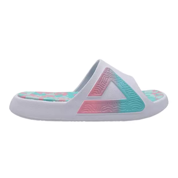 Peak Taichi Slippers "White Turquoise"