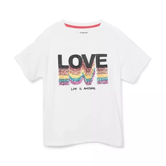 Desigual Girls Love T-Shirt