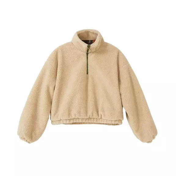 Desigual Sherpa Style High Neck Sweater