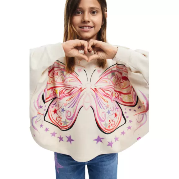 Desigual SWEAT BUTTERFLY "Grey"