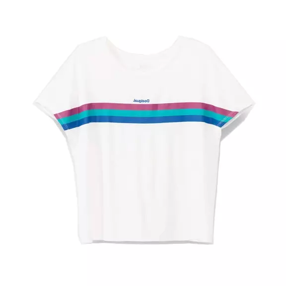 Desigual Tee Back Pleats Studio
