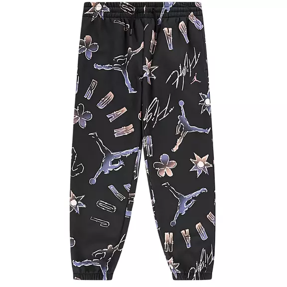 Jordan Girls JDG 23 Throwback SS Fleece Joggers "Black"
