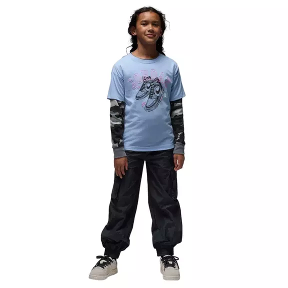 Jordan Girls JDG AJ1 Rookie SS Tee "Colbalt Bliss"