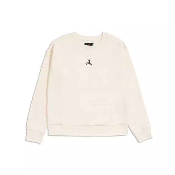 Jordan Girls Jumpman Essentials Crew Sweater "Pale Ivory"