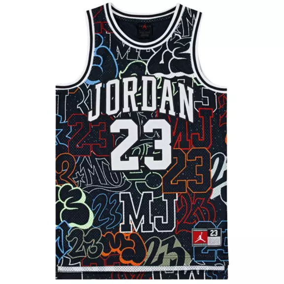 Jordan Kids JDB 23 AOP Jersey "Black-Sail"