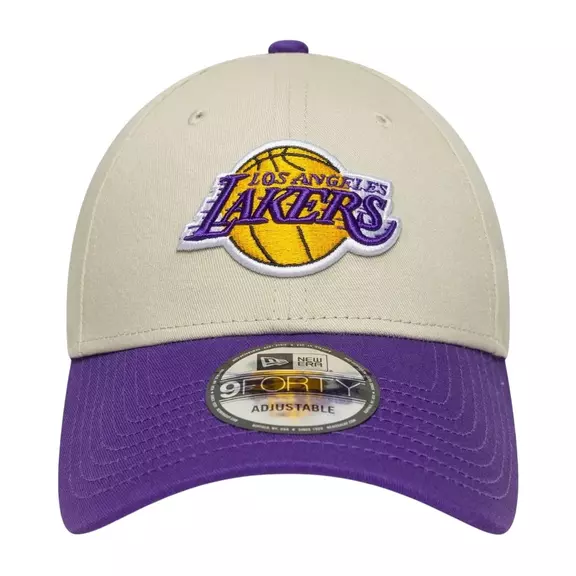 New Era LA Lakers NBA Colour Block 9FORTY "Cream"