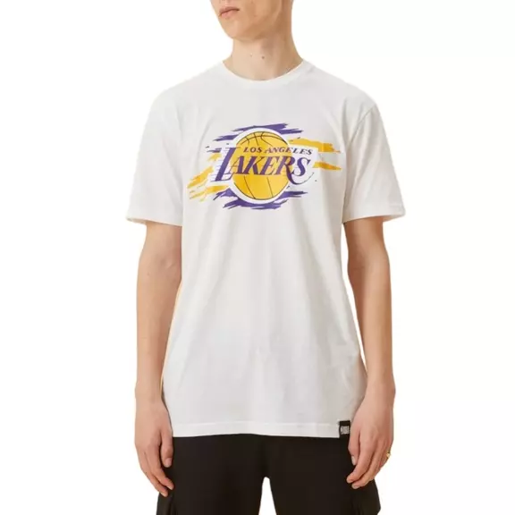 New Era NBA L.A Lakers Tear Logo T-Shirt "White"