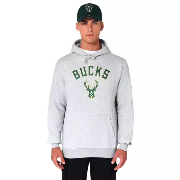 New Era NBA Milwaukee Bucks Team Logo Regular Hoody